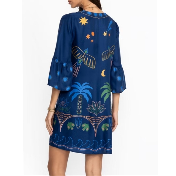 NWT Johnny Was Jade 'Lorianne' Mini Dress, XS - Picture 4 of 16